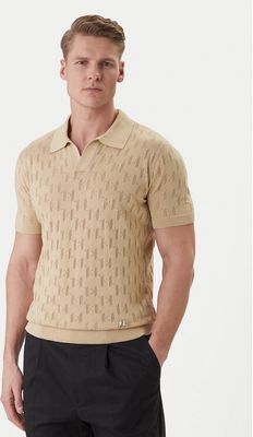 Karl Lagerfeld - T-shirt męski w stylu klasycznym ze sklepu: MODIVO w kategorii: T-shirty męskie - zdjęcie WP-EBWP-BKLVO-LN0_0000306023314