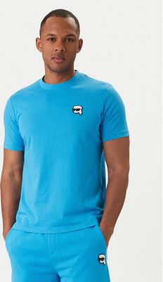 T-shirt męski casual Karl Lagerfeld ze sklepu: MODIVO w kategorii: T-shirty męskie - zdjęcie WP-EBWP-BKLVO-LN0_0000306023895