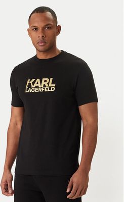 Karl Lagerfeld - T-shirt męski na wiosnę młodzieżowy ze sklepu: MODIVO w kategorii: T-shirty męskie - zdjęcie WP-EBWP-BKLVO-LN0_0000306023932