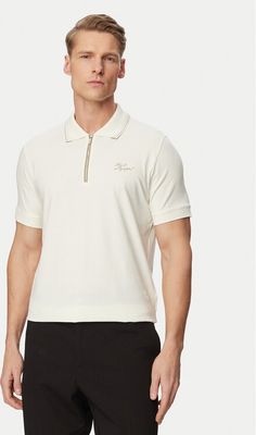 T-shirt męski letni Karl Lagerfeld ze sklepu: MODIVO w kategorii: T-shirty męskie - zdjęcie WP-EBWP-BKLVO-LN0_0000306024243