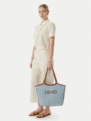 Shopper bag wakacyjna Liu Jo ze sklepu: MODIVO w kategorii: Torby Shopper bag - zdjęcie WP-EBWP-BKLVO-LN0_0000306027978
