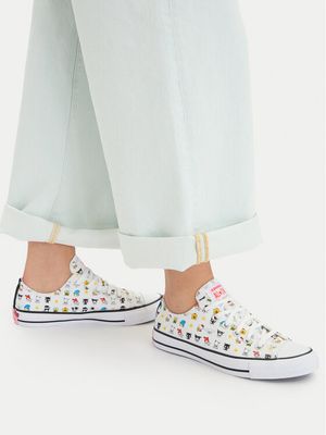 Trampki damskie na wiosnę Converse ze sklepu: MODIVO w kategorii: Trampki damskie - zdjęcie WP-EBWP-BKLVO-LN0_0000306041219