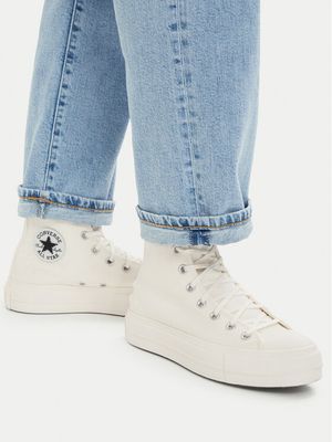 Trampki damskie na wiosnę Converse ze sklepu: MODIVO w kategorii: Trampki damskie - zdjęcie WP-EBWP-BKLVO-LN0_0000306041370