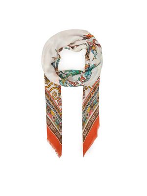 Just Cavalli - Szalik/chusta na lato ze sklepu: MODIVO w kategorii: Szaliki i chusty damskie - zdjęcie WP-EBWP-BKLVO-LN0_0000306045828