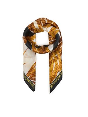 Just Cavalli - Szalik/chusta na jesień ze sklepu: MODIVO w kategorii: Szaliki i chusty damskie - zdjęcie WP-EBWP-BKLVO-LN0_0000306045835