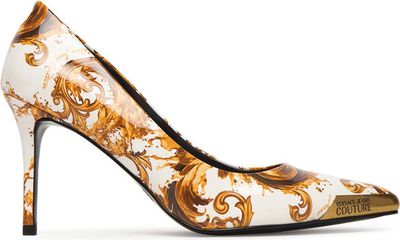 Czółenka wiosenne Versace Jeans Couture ze sklepu: MODIVO w kategorii: Czółenka - zdjęcie WP-EBWP-BKLVO-LN0_0000306046672