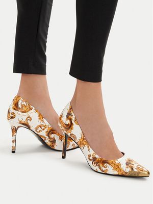 Czółenka wiosenne Versace Jeans Couture ze sklepu: MODIVO w kategorii: Czółenka - zdjęcie WP-EBWP-BKLVO-LN0_0000306046672