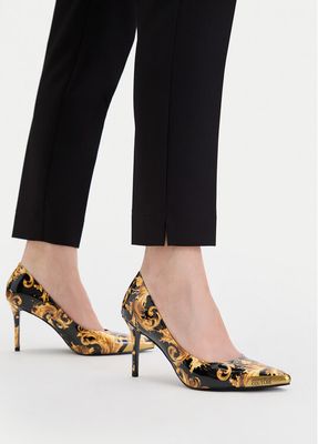 Versace Jeans Couture - Czółenka na wiosnę ze sklepu: MODIVO w kategorii: Czółenka - zdjęcie WP-EBWP-BKLVO-LN0_0000306046726