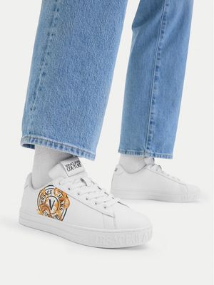 Trampki damskie na wiosnę Versace Jeans Couture ze sklepu: MODIVO w kategorii: Trampki damskie - zdjęcie WP-EBWP-BKLVO-LN0_0000306047051