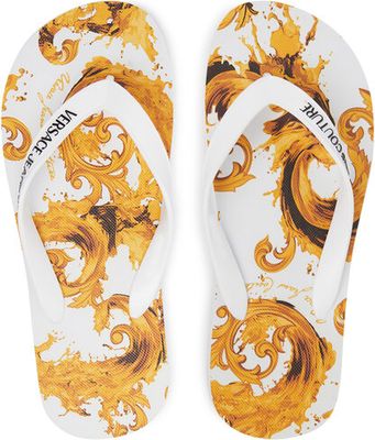 Klapki damskie na lato Versace Jeans Couture ze sklepu: MODIVO w kategorii: Klapki damskie - zdjęcie WP-EBWP-BKLVO-LN0_0000306047303