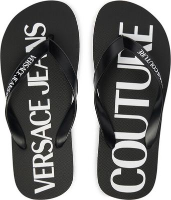Klapki damskie letnie Versace Jeans Couture ze sklepu: MODIVO w kategorii: Klapki damskie - zdjęcie WP-EBWP-BKLVO-LN0_0000306047372