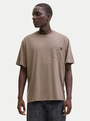 T-shirt męski casualowy Jack & Jones ze sklepu: MODIVO w kategorii: T-shirty męskie - zdjęcie WP-EBWP-BKLVO-LN0_0000306052796