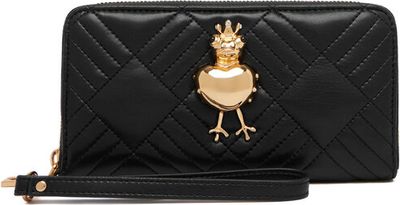 Love Moschino - Portfel damski elegancki ze sklepu: MODIVO w kategorii: Portfele damskie - zdjęcie WP-EBWP-BKLVO-LN0_0000306070295
