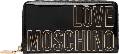 Portfel damski casual Love Moschino ze sklepu: MODIVO w kategorii: Portfele damskie - zdjęcie WP-EBWP-BKLVO-LN0_0000306070301