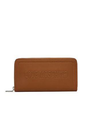 Portfel damski elegancki Love Moschino ze sklepu: MODIVO w kategorii: Portfele damskie - zdjęcie WP-EBWP-BKLVO-LN0_0000306070332