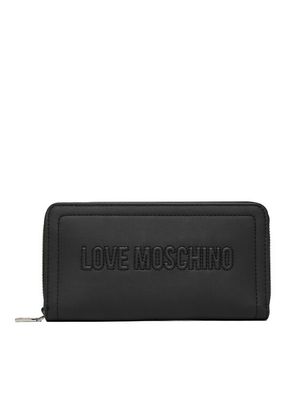 Portfel damski na wiosnę Love Moschino ze sklepu: MODIVO w kategorii: Portfele damskie - zdjęcie WP-EBWP-BKLVO-LN0_0000306070349