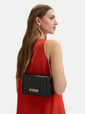 Kopertówka elegancka Love Moschino ze sklepu: MODIVO w kategorii: Kopertówki - zdjęcie WP-EBWP-BKLVO-LN0_0000306070462