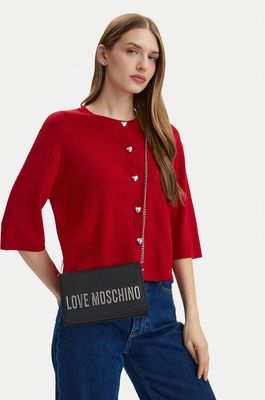 Kopertówka elegancka Love Moschino ze sklepu: MODIVO w kategorii: Kopertówki - zdjęcie WP-EBWP-BKLVO-LN0_0000306070523