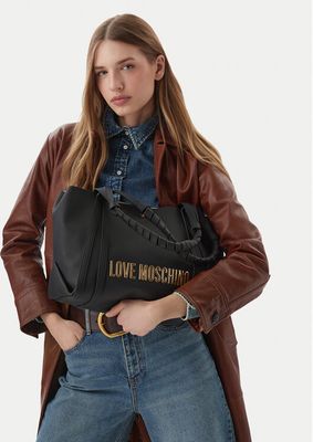 Shopper bag elegancka Love Moschino ze sklepu: MODIVO w kategorii: Torby Shopper bag - zdjęcie WP-EBWP-BKLVO-LN0_0000306070639