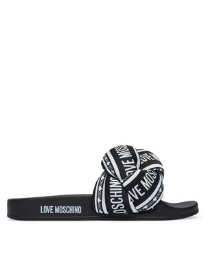 Klapki damskie na lato Love Moschino ze sklepu: MODIVO w kategorii: Klapki damskie - zdjęcie WP-EBWP-BKLVO-LN0_0000306072749