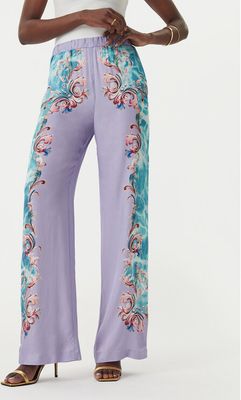 Spodnie damskie wiosenne Versace Jeans Couture ze sklepu: MODIVO w kategorii: Spodnie damskie - zdjęcie WP-EBWP-BKLVO-LN0_0000306073241