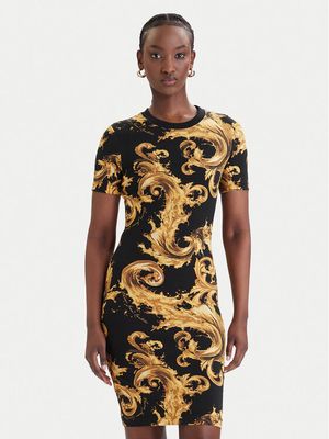 Sukienka Versace Jeans Couture ze sklepu: MODIVO w kategorii: Sukienki - zdjęcie WP-EBWP-BKLVO-LN0_0000306073425
