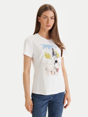 Bluzka damska wiosenna DKNY ze sklepu: MODIVO w kategorii: Bluzki damskie - zdjęcie WP-EBWP-BKLVO-LN0_0000306078154