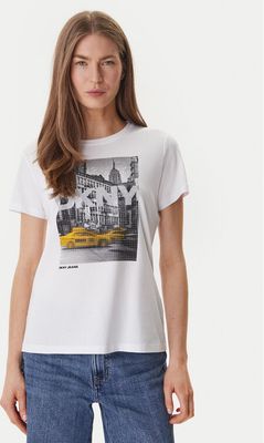 DKNY - Bluzka damska na wiosnę ze sklepu: MODIVO w kategorii: Bluzki damskie - zdjęcie WP-EBWP-BKLVO-LN0_0000306078239