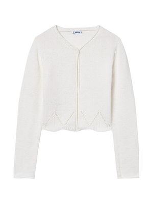 Sweter dziewczęcy jesienny Mayoral ze sklepu: MODIVO w kategorii: Swetry dziewczęce - zdjęcie WP-EBWP-BKLVO-LN0_0000306083868
