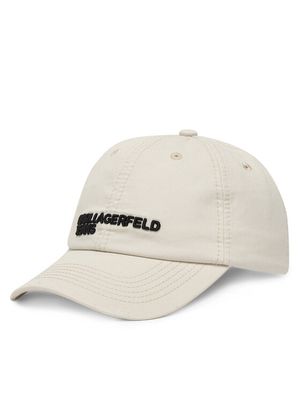 Czapka z daszkiem damska elegancki Karl Lagerfeld Jeans ze sklepu: MODIVO w kategorii: Czapki z daszkiem damskie - zdjęcie WP-EBWP-BKLVO-LN0_0000306084841
