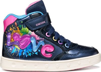 Trampki dziecięce na wiosnę Geox ze sklepu: MODIVO w kategorii: Trampki dziecięce - zdjęcie WP-EBWP-BKLVO-LN0_0000306096011