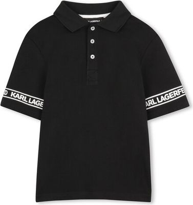 T-shirt chłopięce na lato Karl Lagerfeld Kids ze sklepu: MODIVO w kategorii: T-shirty chłopięce - zdjęcie WP-EBWP-BKLVO-LN0_0000306111295