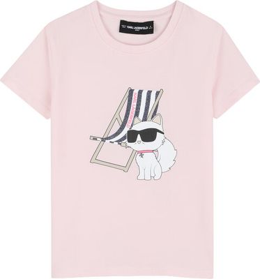 Bluzka dziewczęca na zimę Karl Lagerfeld Kids ze sklepu: MODIVO w kategorii: Bluzki dziewczęce - zdjęcie WP-EBWP-BKLVO-LN0_0000306111462