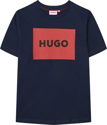 T-shirt chłopięce na zimę HUGO ze sklepu: MODIVO w kategorii: T-shirty chłopięce - zdjęcie WP-EBWP-BKLVO-LN0_0000306111554