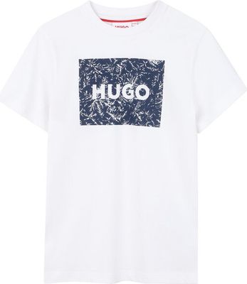 T-shirt chłopięce na lato HUGO ze sklepu: MODIVO w kategorii: T-shirty chłopięce - zdjęcie WP-EBWP-BKLVO-LN0_0000306111790