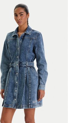 Karl Lagerfeld Jeans - Sukienka koszulowa ze sklepu: MODIVO w kategorii: Sukienki - zdjęcie WP-EBWP-BKLVO-LN0_0000306111998