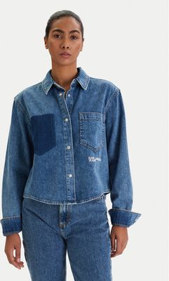 Koszula damska zimowa Karl Lagerfeld Jeans ze sklepu: MODIVO w kategorii: Koszule damskie - zdjęcie WP-EBWP-BKLVO-LN0_0000306112056