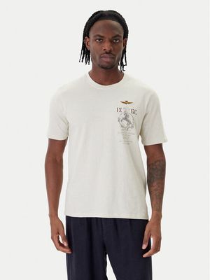 T-shirt męski Aeronautica Militare ze sklepu: MODIVO w kategorii: T-shirty męskie - zdjęcie WP-EBWP-BKLVO-LN0_0000306124165
