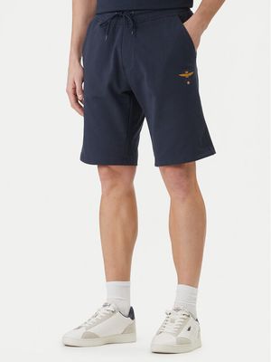 Spodenki męskie w sportowym stylu Aeronautica Militare ze sklepu: MODIVO w kategorii: Spodenki męskie - zdjęcie WP-EBWP-BKLVO-LN0_0000306124448