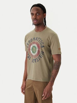 T-shirt męski na wiosnę Aeronautica Militare ze sklepu: MODIVO w kategorii: T-shirty męskie - zdjęcie WP-EBWP-BKLVO-LN0_0000306124929