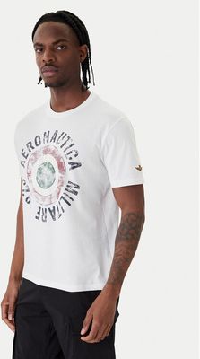 T-shirt męski wiosenny młodzieżowy Aeronautica Militare ze sklepu: MODIVO w kategorii: T-shirty męskie - zdjęcie WP-EBWP-BKLVO-LN0_0000306124967