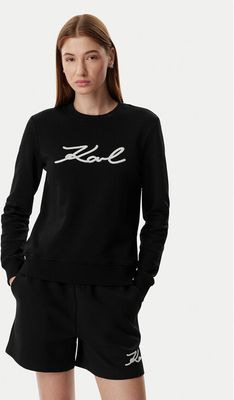 Bluza damska w nadruki Karl Lagerfeld ze sklepu: MODIVO w kategorii: Bluzy damskie - zdjęcie WP-EBWP-BKLVO-LN0_0000306125452