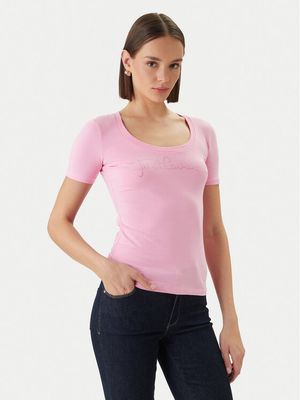 Just Cavalli - Bluzka damska ze sklepu: MODIVO w kategorii: Bluzki damskie - zdjęcie WP-EBWP-BKLVO-LN0_0000306127074