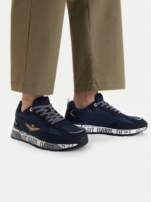 Buty sportowe męskie na wiosnę Aeronautica Militare ze sklepu: MODIVO w kategorii: Buty sportowe męskie - zdjęcie WP-EBWP-BKLVO-LN0_0000306129993