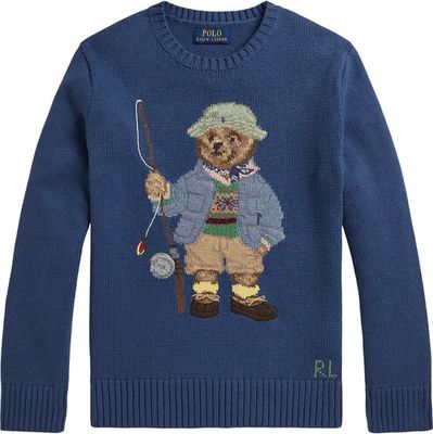 Sweter chłopięcy na wiosnę Polo Ralph Lauren ze sklepu: MODIVO w kategorii: Swetry chłopięce - zdjęcie WP-EBWP-BKLVO-LN0_0000306132276