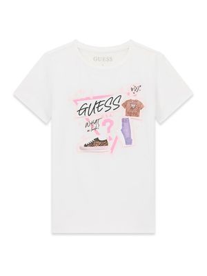 Bluzka dziewczęca Guess Kids ze sklepu: MODIVO w kategorii: Bluzki dziewczęce - zdjęcie WP-EBWP-BKLVO-LN0_0000306140899