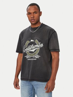 T-shirt męski na wiosnę Guess ze sklepu: MODIVO w kategorii: T-shirty męskie - zdjęcie WP-EBWP-BKLVO-LN0_0000306142619