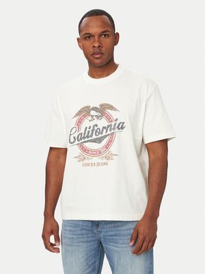 T-shirt męski młodzieżowy Guess ze sklepu: MODIVO w kategorii: T-shirty męskie - zdjęcie WP-EBWP-BKLVO-LN0_0000306142640