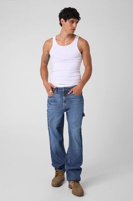 Jeansy męskie casual na wiosnę Guess Jeans ze sklepu: MODIVO w kategorii: Jeansy męskie - zdjęcie WP-EBWP-BKLVO-LN0_0000306142824