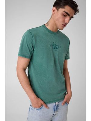 T-shirt męski wiosenny Guess ze sklepu: MODIVO w kategorii: T-shirty męskie - zdjęcie WP-EBWP-BKLVO-LN0_0000306142985